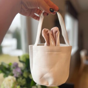 Nimeline munadepüha jänku korv