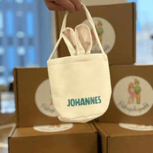 Nimeline munadepüha jänku korv